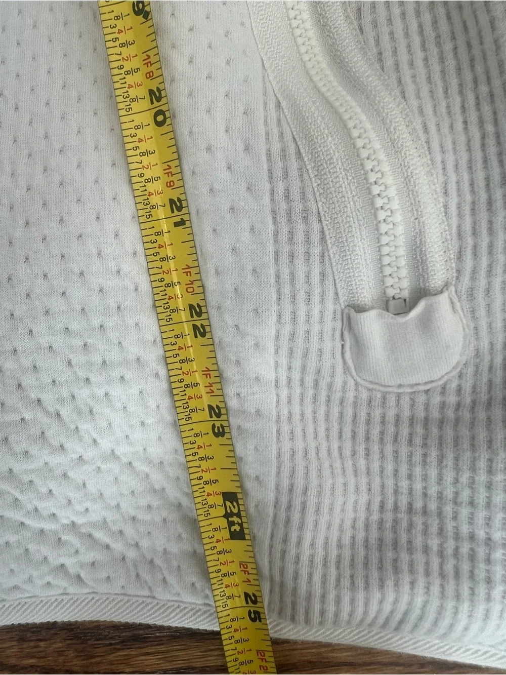 Nike Tech Pack Therma-FIT ADV White Grid Full-Zip Hoodie - Size M